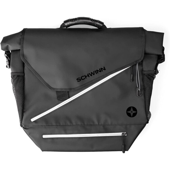 Schwinn Pannier, Seat Pack, Tube Top Phone, or Handlebar Bag for Bicycles, Bl... - Picture 3 of 7